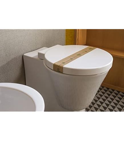 Fasce Igiene WC Per Hotel - Confezione 1000 Pezzi Con Sigillo In 4 Lingue Diverse - Foto 4