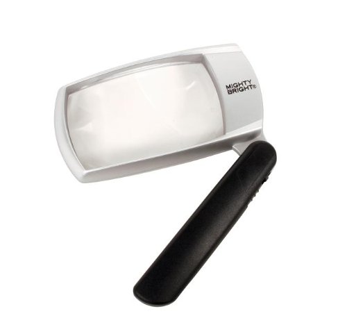 Mighty Bright 36802 The Stylist Lighted Folding Magnifier, Silver