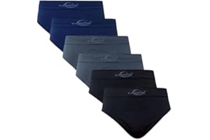 Liabel Slip/Boxer da Uomo in Seamless Pacco da 6 Pezzi, Limited Edition