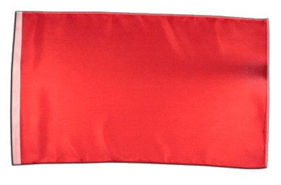Fahne Flagge Einfarbig Rot 30 x45 cm
