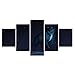 Produktbild FYBSNDY Leinwand Malerei Künstler Wohnsitz Dekoration 5 Tiger Löwe Eule Pferd Bär Bild Tier Vogel Wolf Poster 10X15Cmx2 10X20Cmx2 10X25Cmx1 Rahmenlose