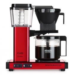 Moccamaster 59698 Kaffeemaschine, transparanter Wassertank mit klarer Volumenanzeige
