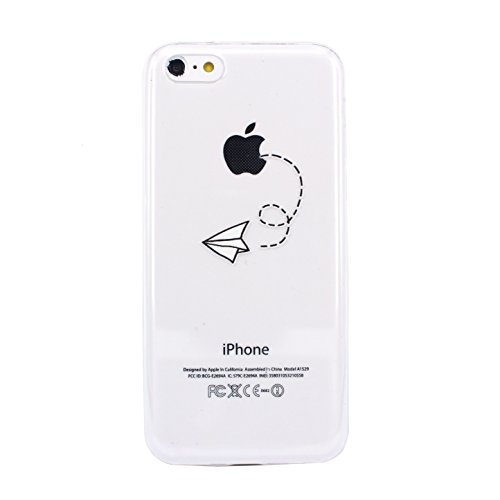 JIAXIUFEN tel fono Caso Cubrir Volver Piel Protectora Shell Carcasas Funda para iPhone 5C - Divertido Caprichoso Dise o Paper Airplane reviews JIAXIUFEN tel fono Caso Cubrir Volver Piel Protectora Shell Carcasas Funda para iPhone 5C - Divertido Caprichoso Dise o Paper Airplane