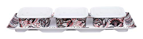 SWAN Melamine Container Set, 4-Piece, 80 ml (3 Set 5)