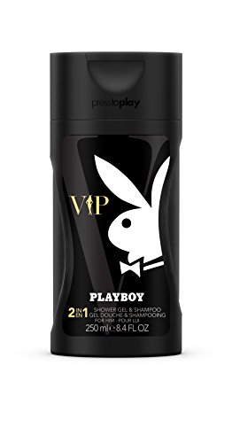 Playboy VIP Shower Gel 250ml Men, 1er Pack (1 x 250 ml)