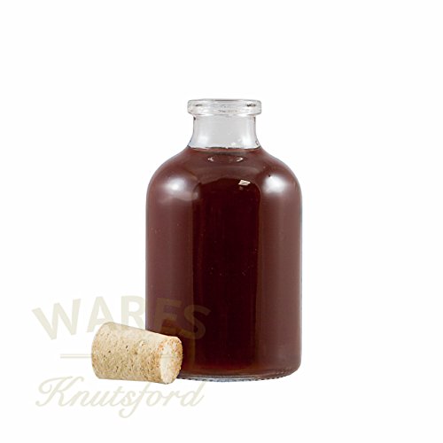 24 x kleine Glasflasche mit Korken, perfekt für Hochzeitsaccessoires - 6