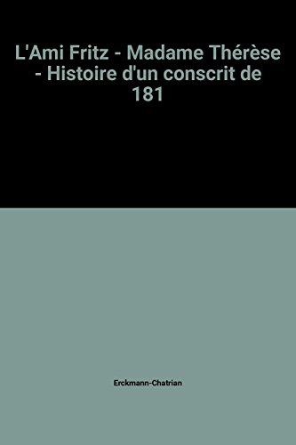 couverture de : L'ami Fritz