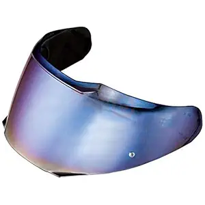 SMK Helmets - Visor - Front Rainbow Visor for Twister and Glide Model Helmet (Standard Size Fits All Size Helmets - Comes without the 'size 30' Pinlock Insert)