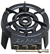 Camp Life Portable Single Round Stove Outdoor Gas Cooker, 12 x 16"