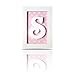LETTER S - Individually Framed Baby Letters - with Blue, Pink and Green Backgrounds included for Free
