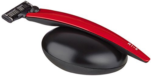 BOLIN WEBB R1-S Razor and Stand Gift Set, Monza Red