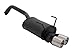 Produktbild Novus Sportauspuff, Endschalldämpfer für Fiat 500, Typ 312, Motorvarianten u. Bemerkungen: 1.2 / 1.4 / 1.3 MJ, Endrohrvariante: 2 x 76mm M-Design, Artikelnummer: A5002E76