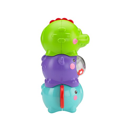 Mattel BGP41 – Fisher-Price Stapelfreunde, 3 niedliche Tiere - 11