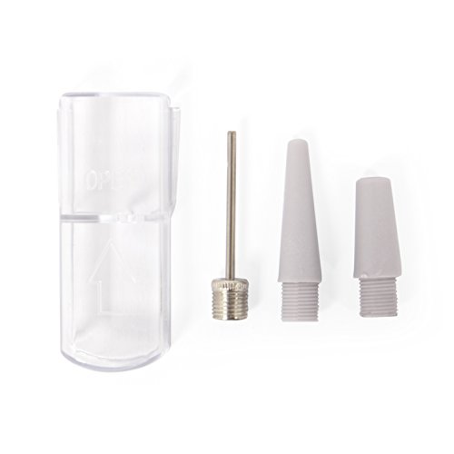 Gregster Fahrrad Luftpumpe, Standluftpumpe mit Manometer und Universal Doppelpumpenkopf, inkl. Adapter Set - 8