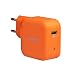 Produktbild Lumsing USB Ladegerät QC 3.0 18W Ladeadapter Charger für Galaxy S7 / S6 / Edge / Plus, Note 5 / 4, LG G4, HTC One A9 / M9, Nexus 6, iPhone, iPad und Smartphone Tablet Orange