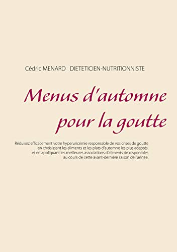Menus d'automne pour la goutte en ligne
