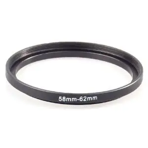 58-62mm Step-Up Adapter Ring Omax