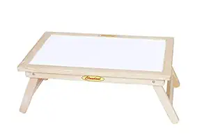 Cloudeal Multi-Purpose Writing Table Cum Study Table Cum Laptop Table for Kids, White Marker & Laptop Table (20x13x8.5 inch) White_Board Marker Table