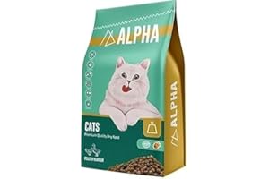 Alpha Cat Dry Food, Adult Formula (1 KG, Chicken) from pets zone