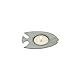 Produktbild Chaks 80107, Bougeoir chauffe-plat Poisson bois 10cm, Bleu ciel (promo AF)