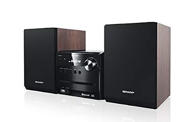 SHARP XL-B510 Système Micro Sound System 40 W, Bluetooth et USB Playback, Marron