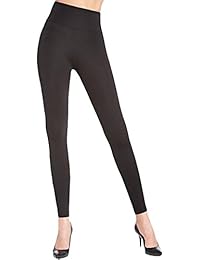 Bas Bleu Livia Elegantes Leggings De Cintura Alta - Hechos En La UE, Negro,5