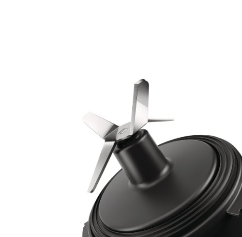 Philips HR2876/00 Mini Standmixer / Smoothiemaker (20500 U./Min, 4 Messer, 350 Watt, inkl. Trinkbecher) chrom - 2