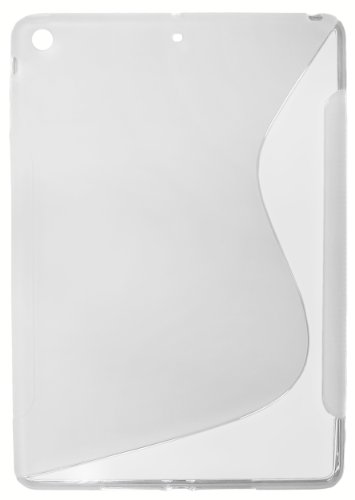 mumbi S-TPU Schutzhülle iPad Air Hülle transparent weiss (passt NICHT mit Smart-Cover) - 6