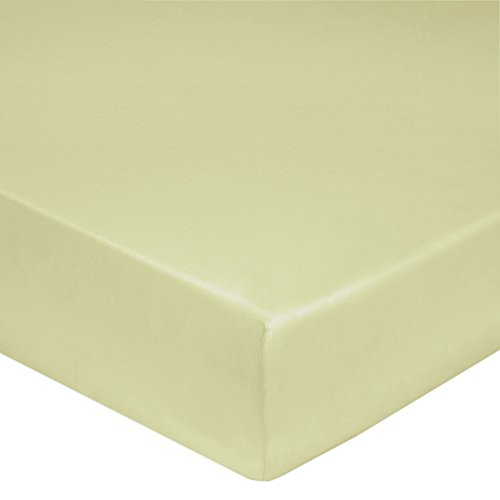 Blanc des Vosges Sábana bajera de algodón, algodón, Anis, 200x160 cm