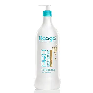Raaga Professional ProBotanix Anti Frizz Conditioner with Shea Butter, Smoothes and Controls Unruly Frizzy Hair, For Men and Women, 1000 ml