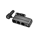 Produktbild jEZmiSy, Kfz-Ladegerät, Zigarettenanzünder, Universal, Dual USB, 3 Löcher, Kabel-Digitalbuchse - Grau
