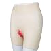 Produktbild DMCR Silikon Fälschung Vagina Höschen Realistisch Vaginal Männlich Wird Weiblich Crossdresser Verstecken Gaff Transgender Shemale Hose Transvestit Schwule Unterwäsche (Private Verpackung), Taille 33