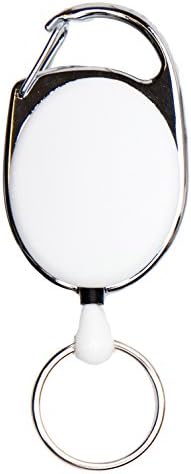 Yo-Yo with Key Ring in White