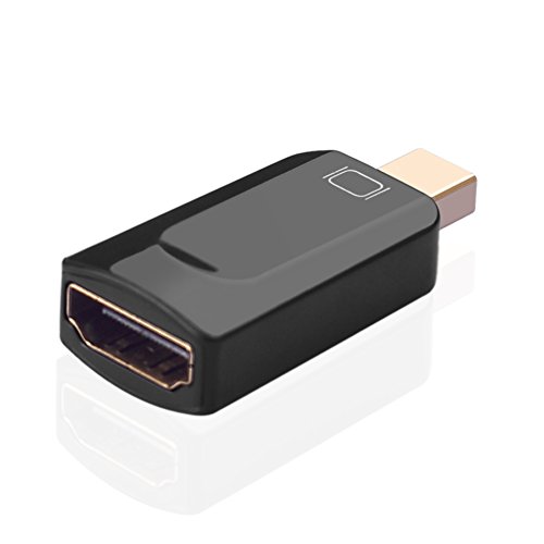 SIENOC Full HD mini Displayport zu HDMI Adapter / Kabel (1080p) inkl. Audio Übertragung | miniDP Stecker zu HDMI Buchse | ideal für alle Apple-/ Lenovo Produkte / PC-Grafikkarten uvm. | vergoldete Kontakte - 2
