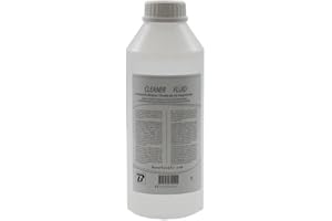 Cleaner Fluid Liquide professionnel de nettoyage BoomToneDJ pour machine à fumée/brouillard. Bidon 1L recyclable. Incolore. Désodorisant. Economique. Fabriqué en France. Normes NF et CE.