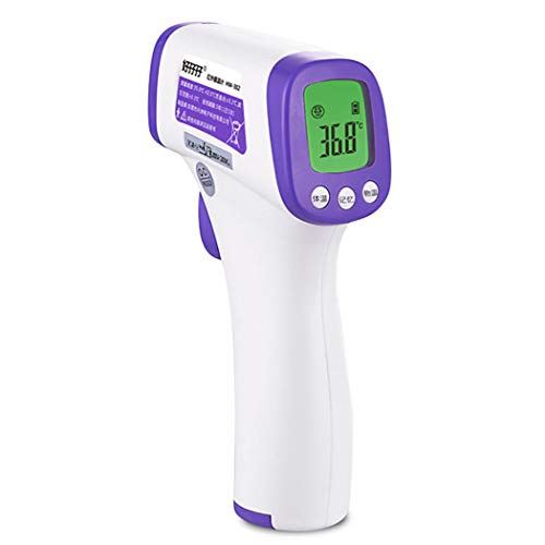 Preisvergleich Produktbild DPPAN Professionell Stirnthermometer, Digital Baby Thermometer, Schnell lesen Infrarot Thermometer für Baby, Kleinkind, Kleinkind und Erwachsene,purple