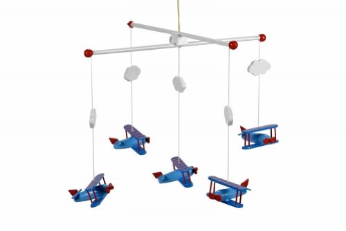 Orange Tree Toys Aeroplane Mobile