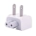 Produktbild Fone-Stuff Reise-Ladegerät, 3 USB Port + Typ C (US Adapter Attachment) für iPhone, Handys, Tablets mit Schnellladung 3.0 Tech - Weiß
