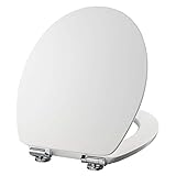 ABNEHMBAR: Zur einfachen Reinigung können Toilettensitz und Deckel mit nur einem Handgriff vom WC-Becken gelöst werden. Dank  er Beschichtung ist der Toilettensitz besonders hygienisch