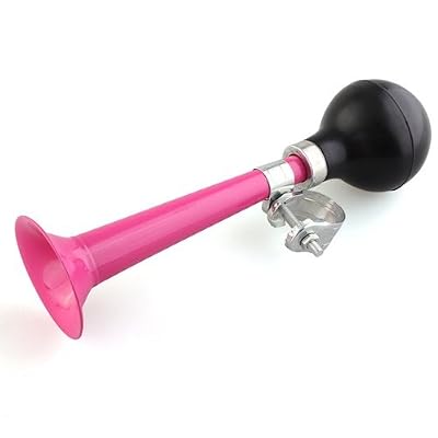 TOOGOO(R) Bicyclette Cyclisme Velo Metal Klaxon a air sirene Bugle Trompette Pince Poire en caoutchouc