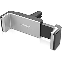 UGREEN Support Téléphone Voiture à Grille d'Aération avec Rotation 360° pour iPhone X/ 8 Plus/ 8/ 7 Plus, Samsung Galaxy S8/ S8 Plus/ Note 8/ S7 Edge/ A7/ A5/ A3, GPS etc.