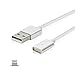 Produktbild Original iProtect Lightning USB Ladekabel Datenkabel magnetisch schnell und praktisch für Apple iPhone SE, 5, 5s, 5c, 6 , 6s, 6s Plus, iPod Touch 5G, iPad Mini 1+2, iPad 4, Air 1+2, iPod Nano 7G mit Lightning Anschluss in silber