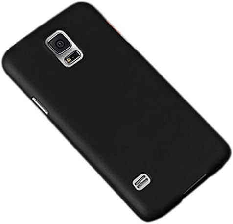 Ultra Slim Matte Plastic Hard Back Case Cover For Samsung Galaxy S5 in Black