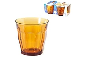 Duralex Set de Verres Picardie Ambre 31 cl (4 pcs)
