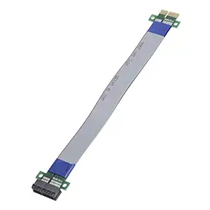 PCI?E Extension Ribbon, PCI?E Riser Card Extender Sturdy for Factory for General Purpose for Professional Use for Electronic Component