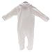 Cambrass Unisex Baby All in One Plain Egyptian Cotton Playsuit White Newborn