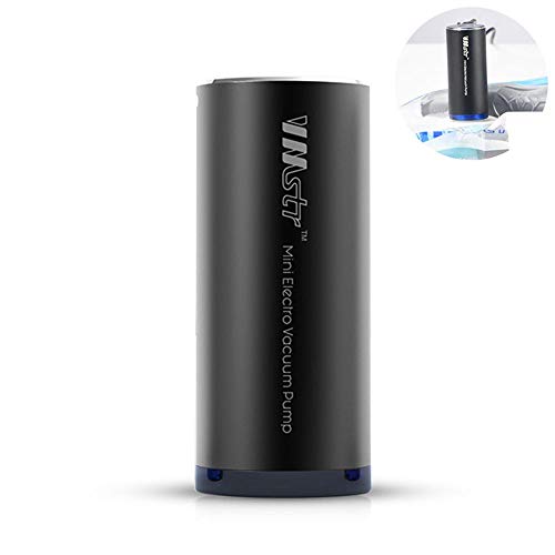 Preisvergleich Produktbild Mini-Vakuumpumpe, MOGOI USB wiederaufladbare automatische Kompressionsvakuumpumpe, Tragbare elektrische Luftpumpe, Multifunktions Vakuumiergerät für Haushalt, Küche und Reise