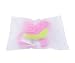 MiGoo Baby Washcloths 2 Pack Luxury Organic Cotton Squares Face Cloth Newborn Mini Bathing Towels Wipes with Snail Doll-10 x 10 inches(Pink and light pink)