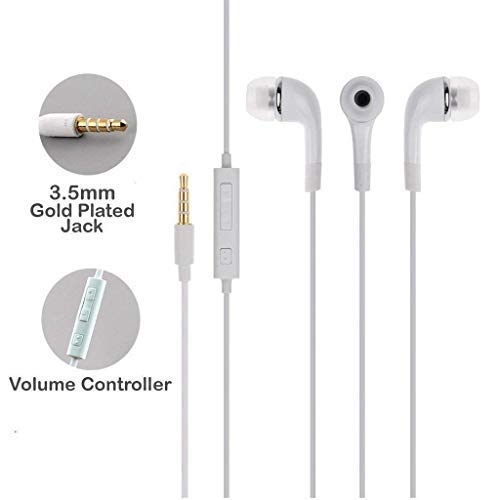 Moojlo Earphones for Samsung YS EHS61ASFWEC (White, SamsungYS33) RS.143 (86.00% Off) - Amazon Moojlo Earphones for Samsung YS EHS61ASFWEC (White, SamsungYS33) RS.143 (86.00% Off) - Amazon