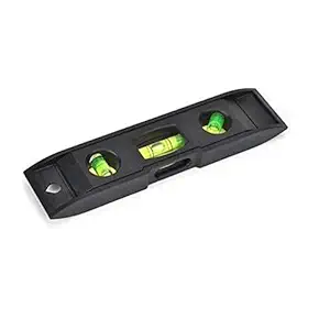 Gadget Deals Magnetic Carpenter's Spirit Level Measurement Tool Mini 9-inch Leveler Scale